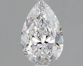 IGI Certified Lab Grown Loose Diamond, Pear Cut 7.5 Carat TW (E-F Color VVS-VS Clarity) for Making Precious Fine Jewelry